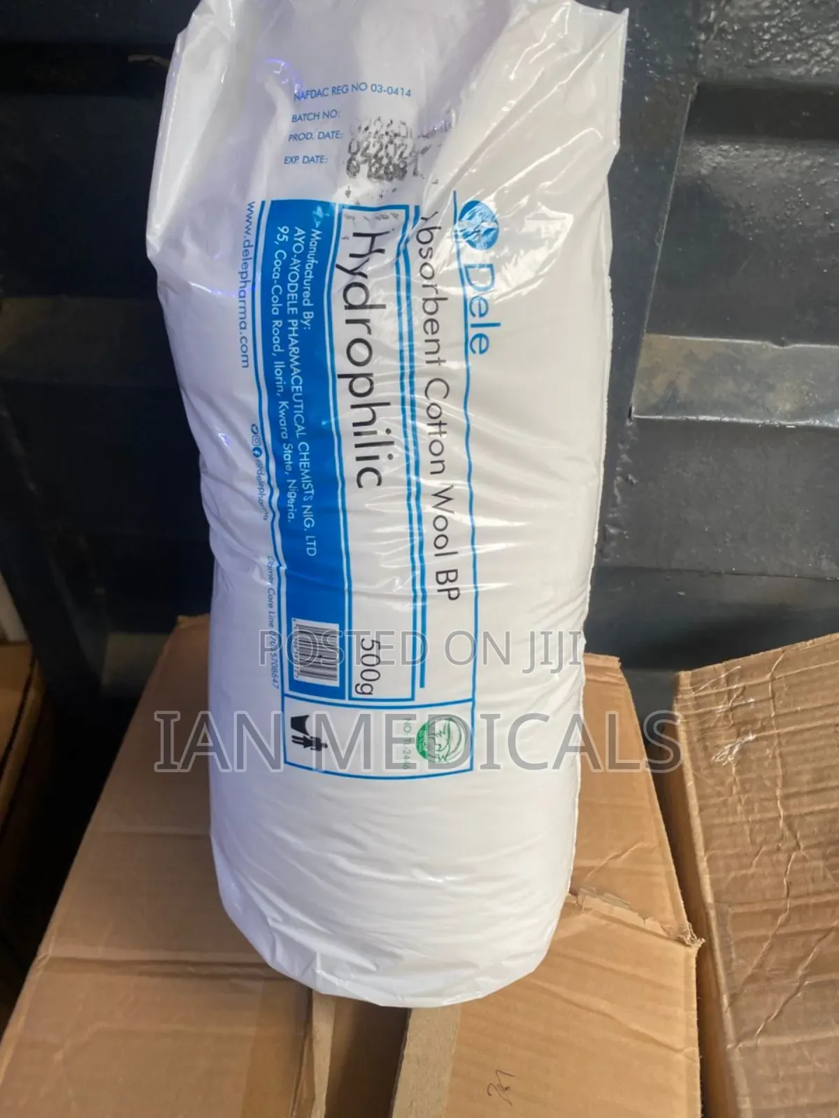 Absorbent Cotton Wool