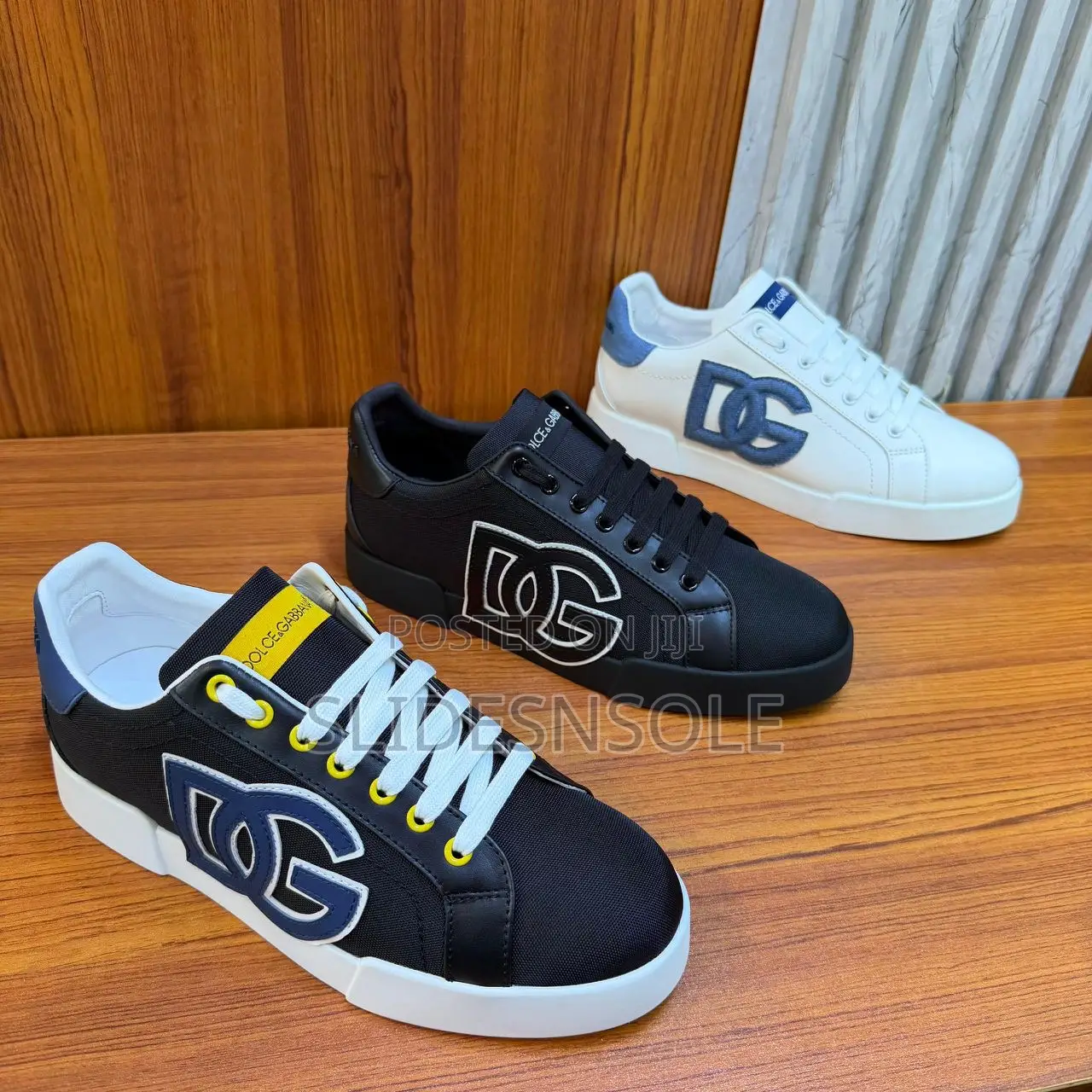 Dolce Gabbana Portofino Light Strobel Sneakers.