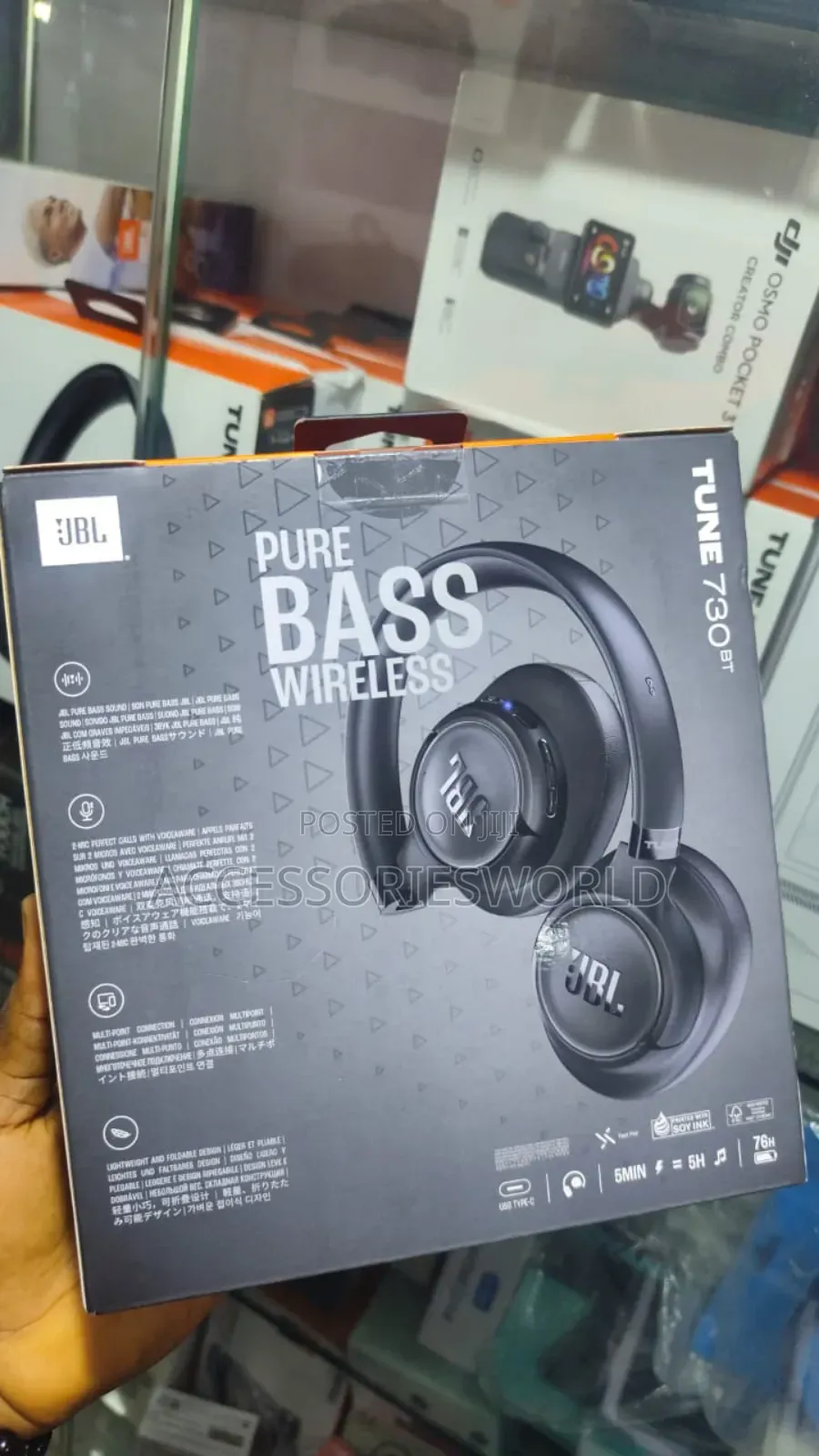 JBL Tune 730bt Wireless Headphones