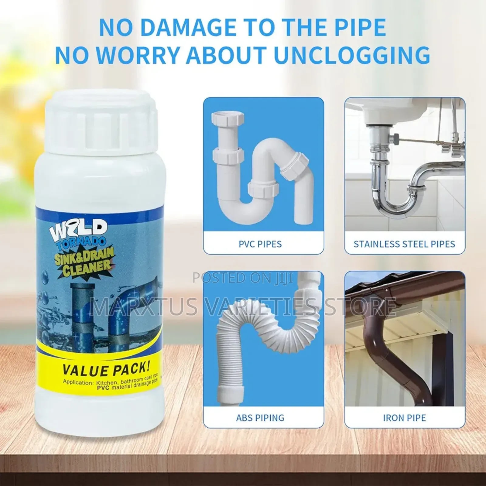 Anti Clog Sink/Pipeline Closet Cleaner/Flusher