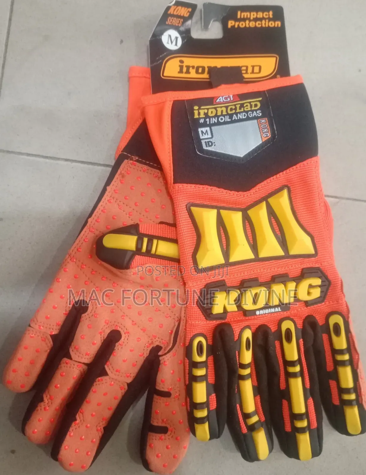 Ironclad Kong Original Oil & Gas Impact Gloves