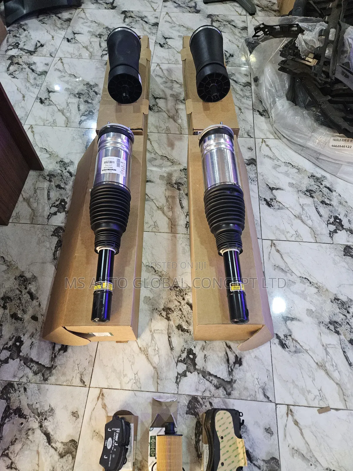 Range Rover Vogue Shocks and Brake Pads