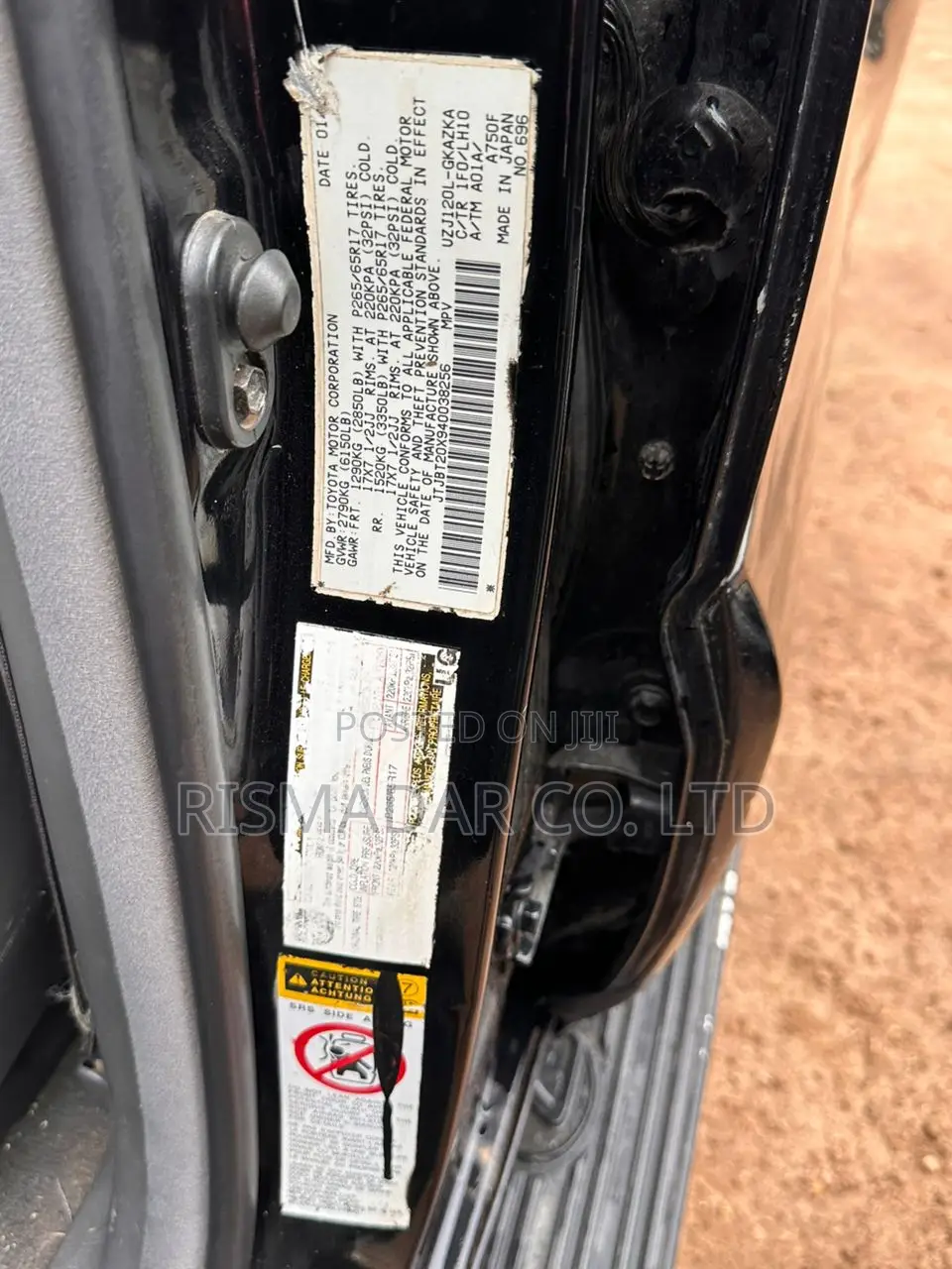 Lexus GX 470 2007 Black