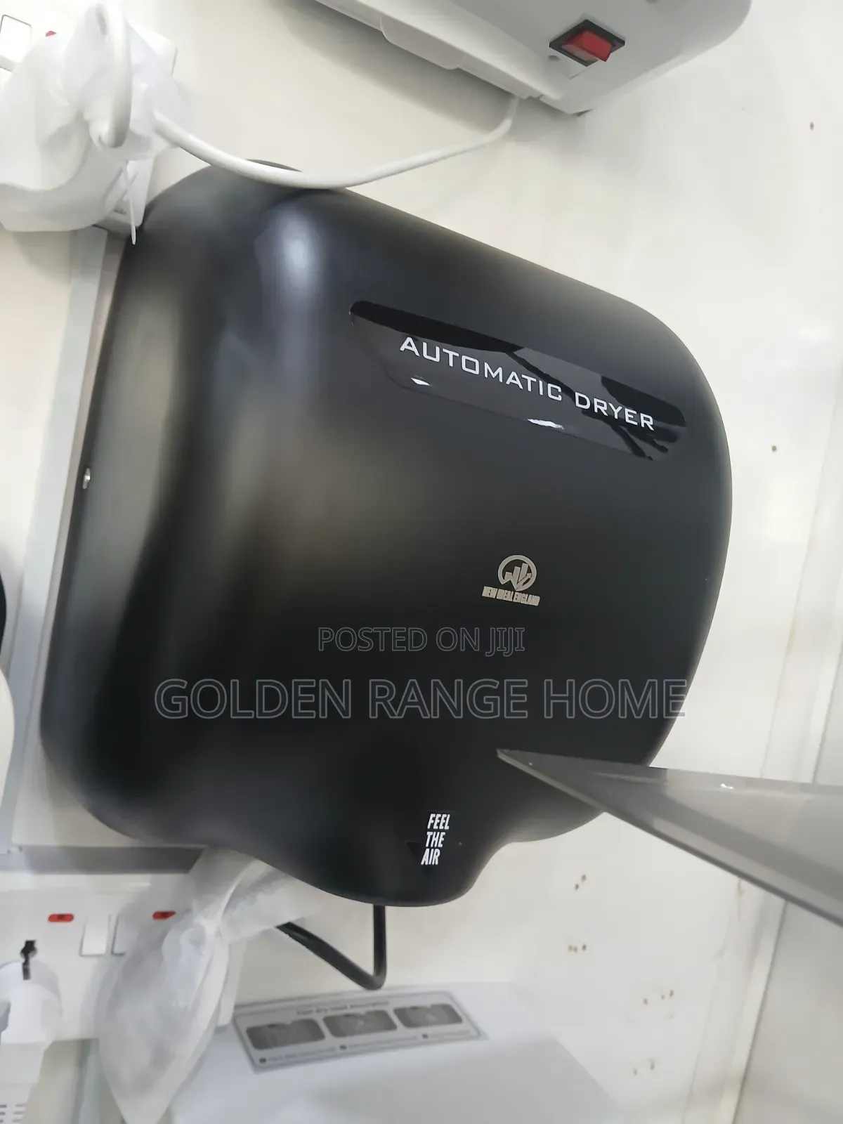 High Speed Black Automatic Hands Dryer
