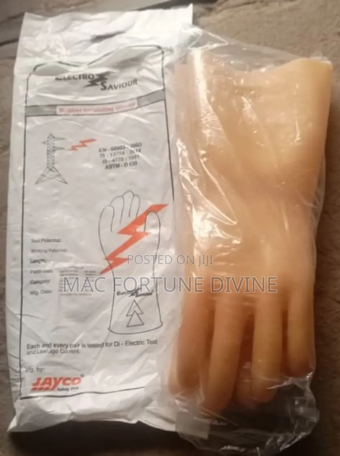 Jayco Electio Saviour Rubber Insulating Gloves [25k A Pair]