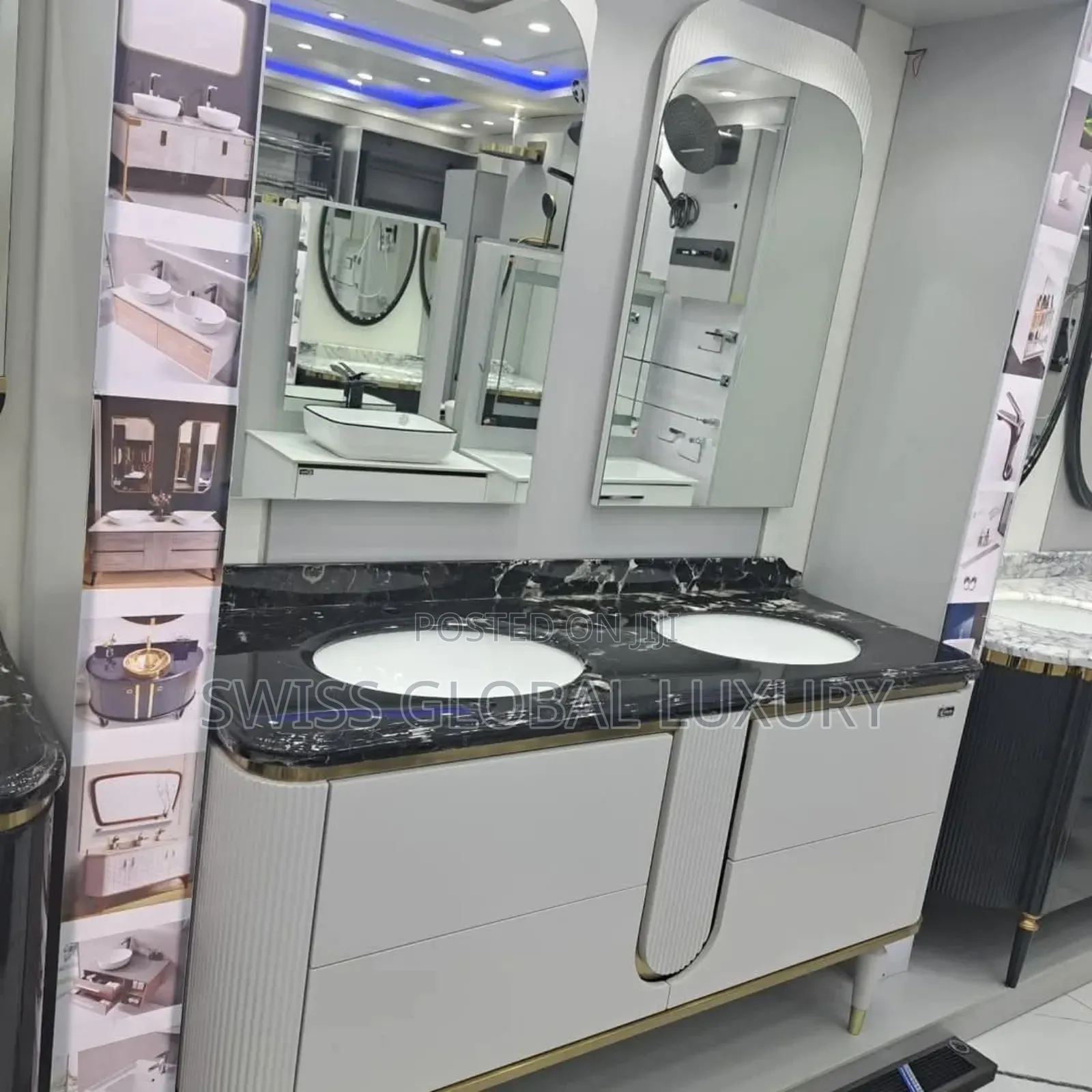 High Quality Executive Double Bowl Cabinet