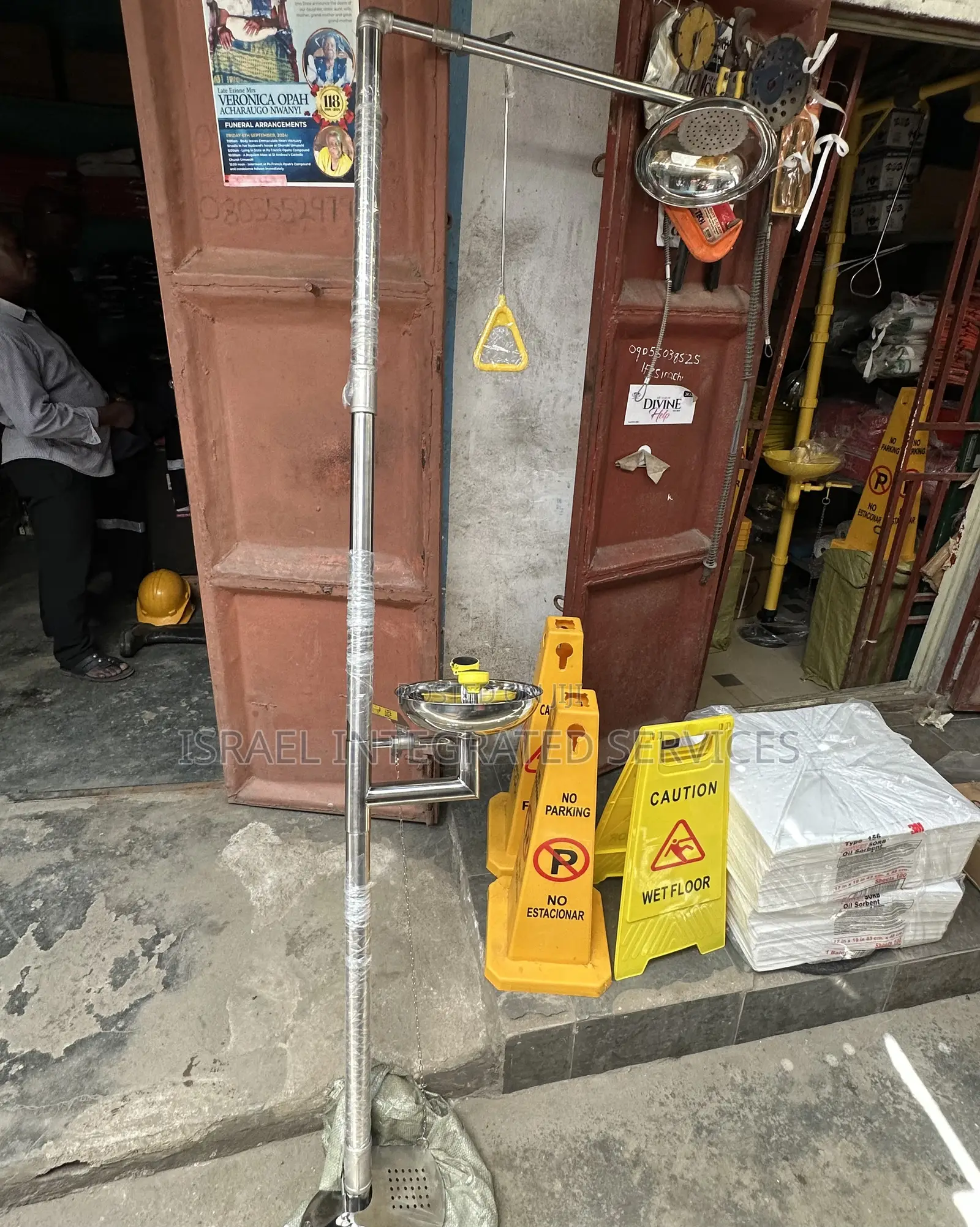Stainless Steel Emergency Eyewash Station And Shower