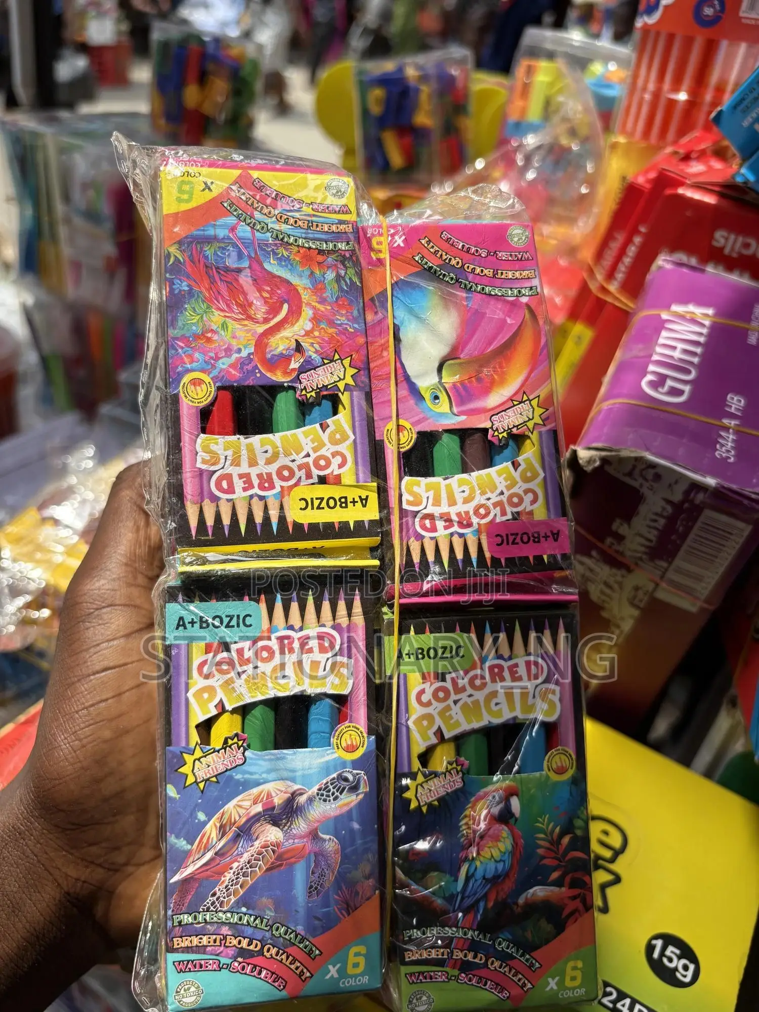 Wax Crayon Color Pencils