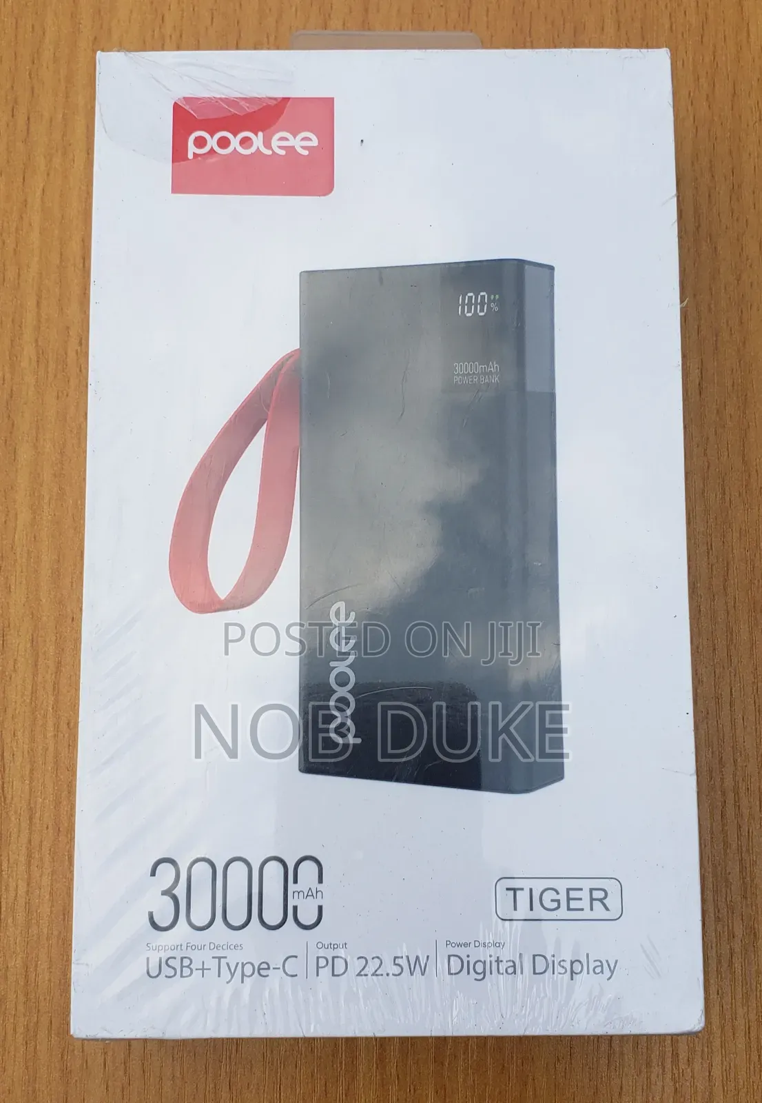 Tiger 30000mah Powerbank – 22.5w Pd Fast Charging With Digital Display