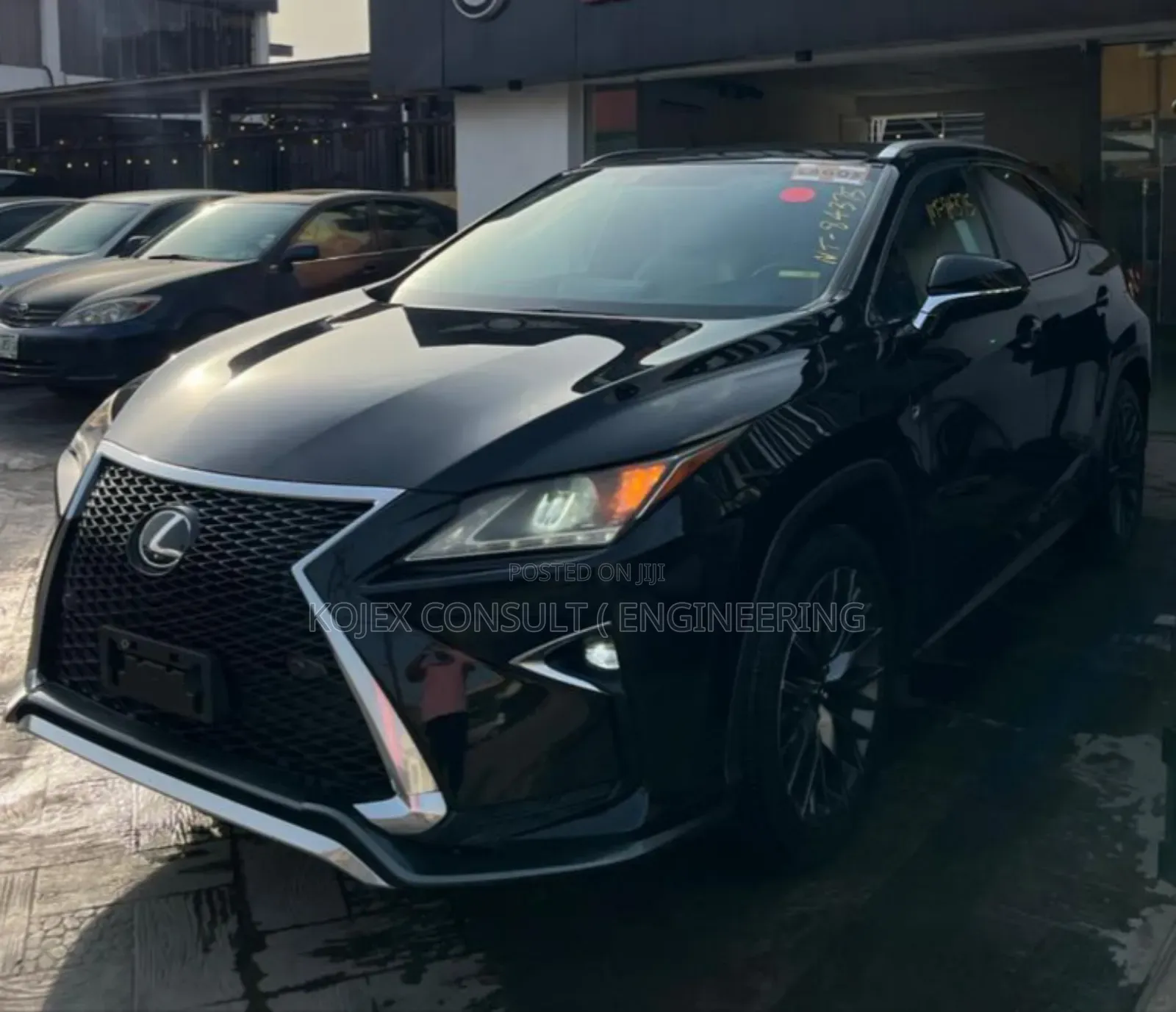 Lexus RX 350 F Sport AWD 2017 Black