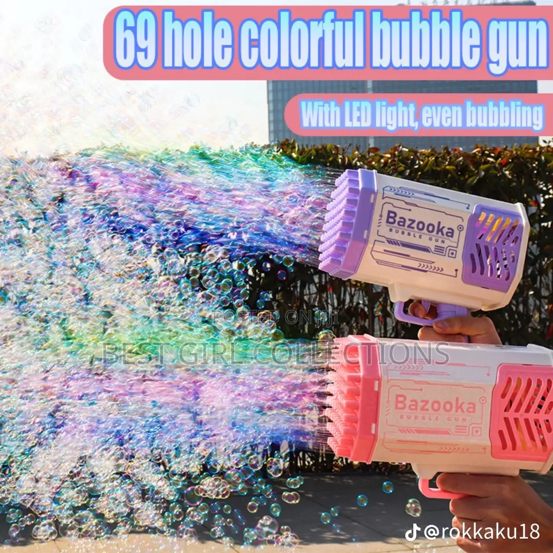 69 Hole Bubble Gun Machine