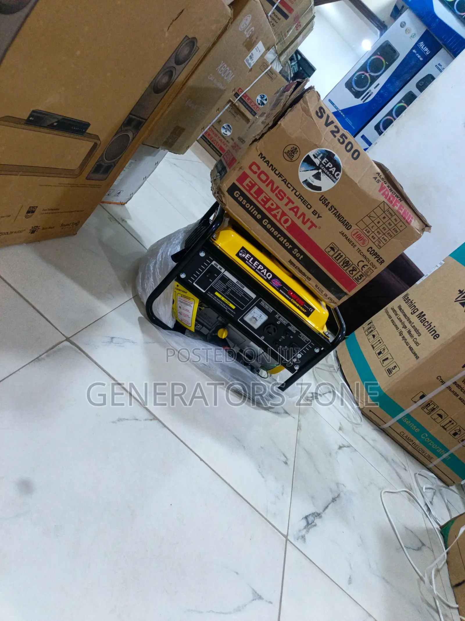 Sv2500 Elepaq 1.5kva Manual Power Machine