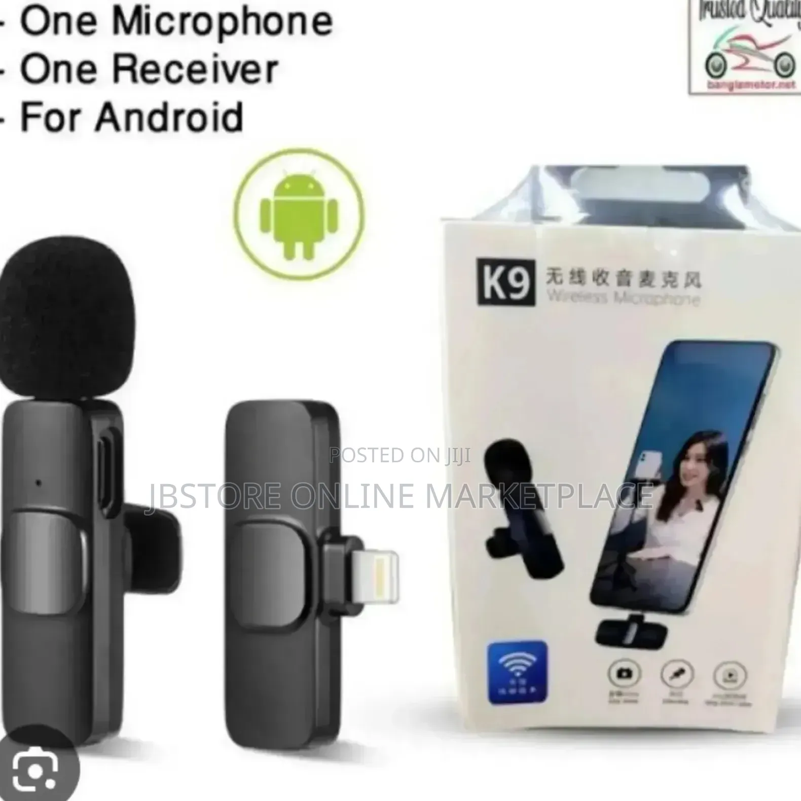 Wireless Lavalier Microphone Set Is Designed For Smartphones