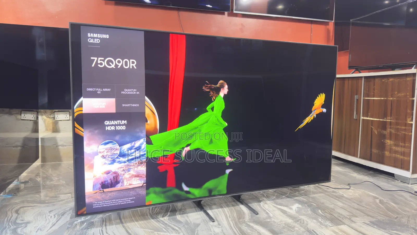 Samsung 75 Inch Q90r Series Smart Ultra Hd HDR Tv With Alexa