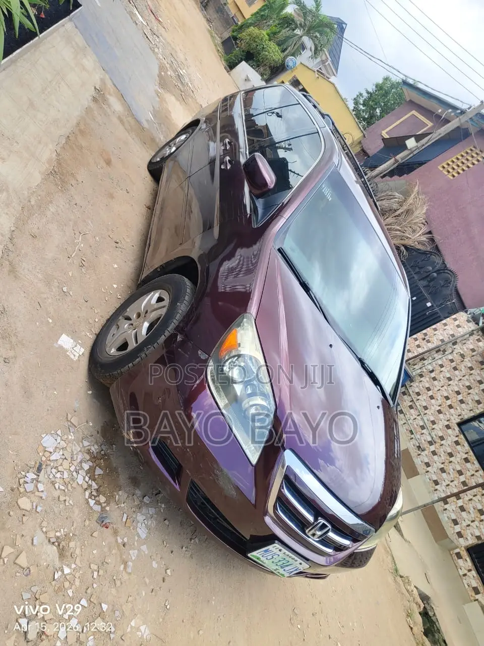 Honda Odyssey Touring 2008 Red