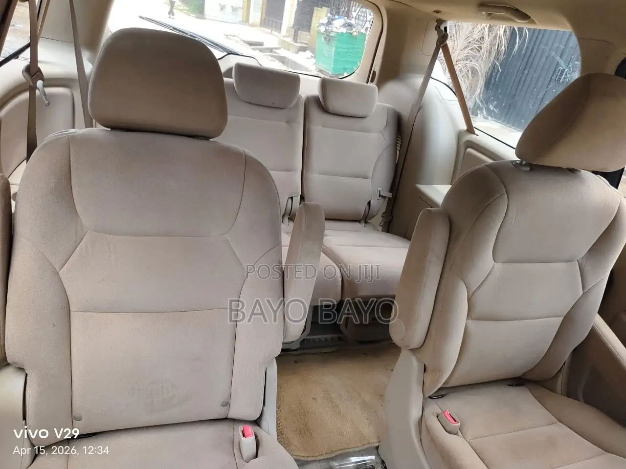 Honda Odyssey Touring 2008 Red