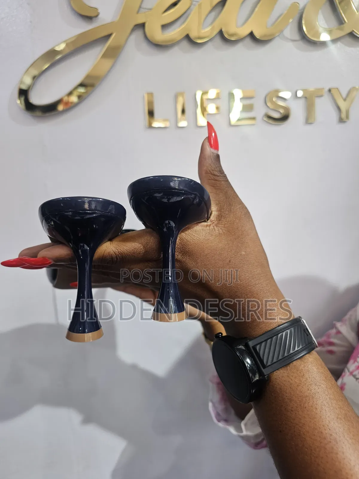 Stylish Bow Party Mules - Navy Blue