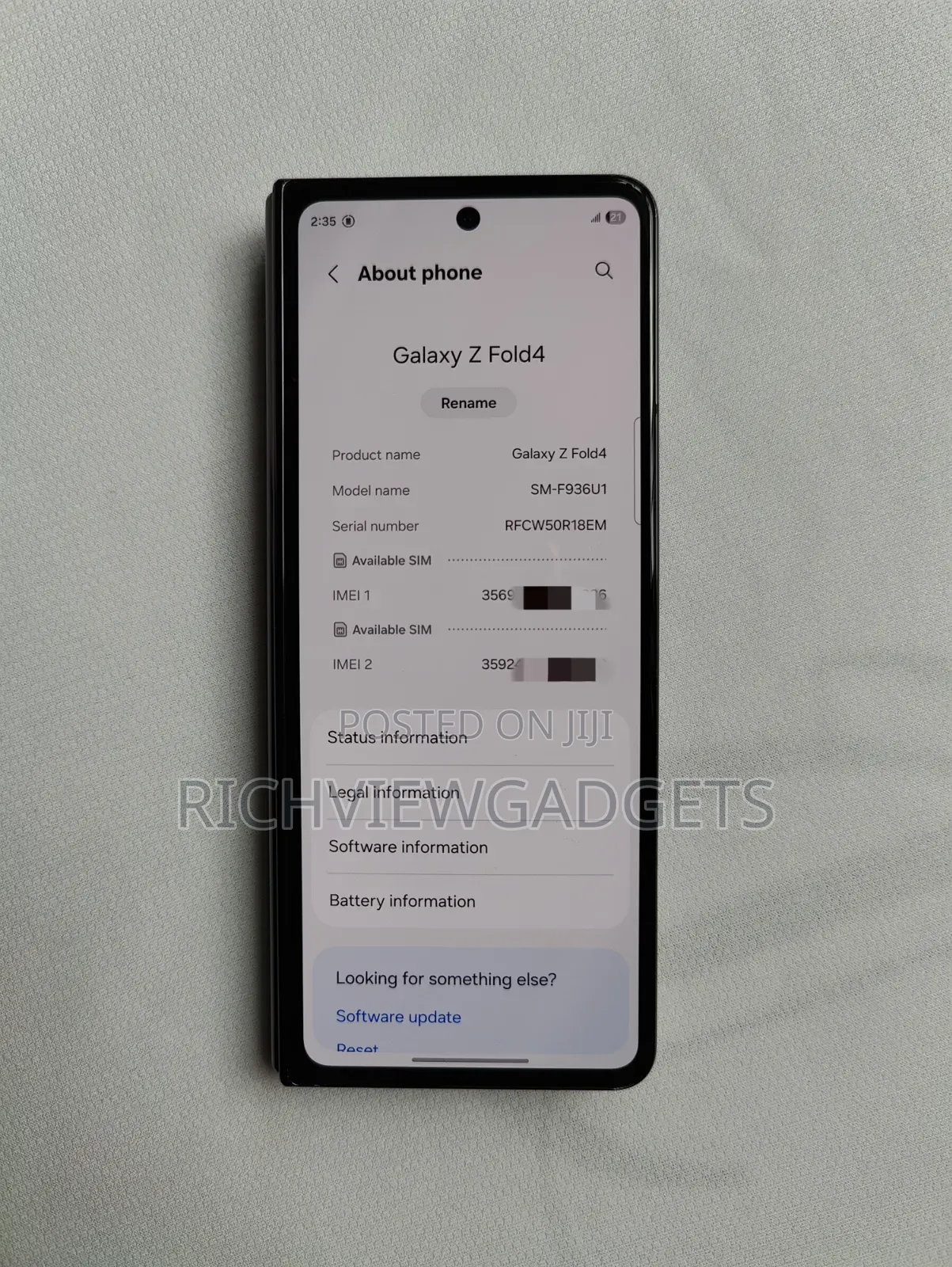 Samsung Galaxy Z Fold4 256 GB Black
