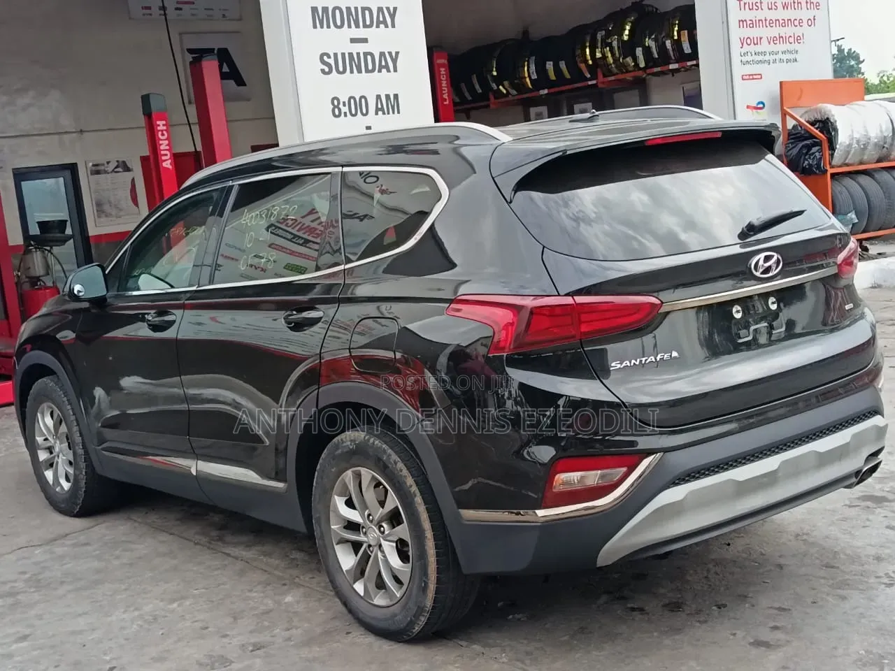 Hyundai Santa Fe SEL Plus 2.4 AWD 2019 Black
