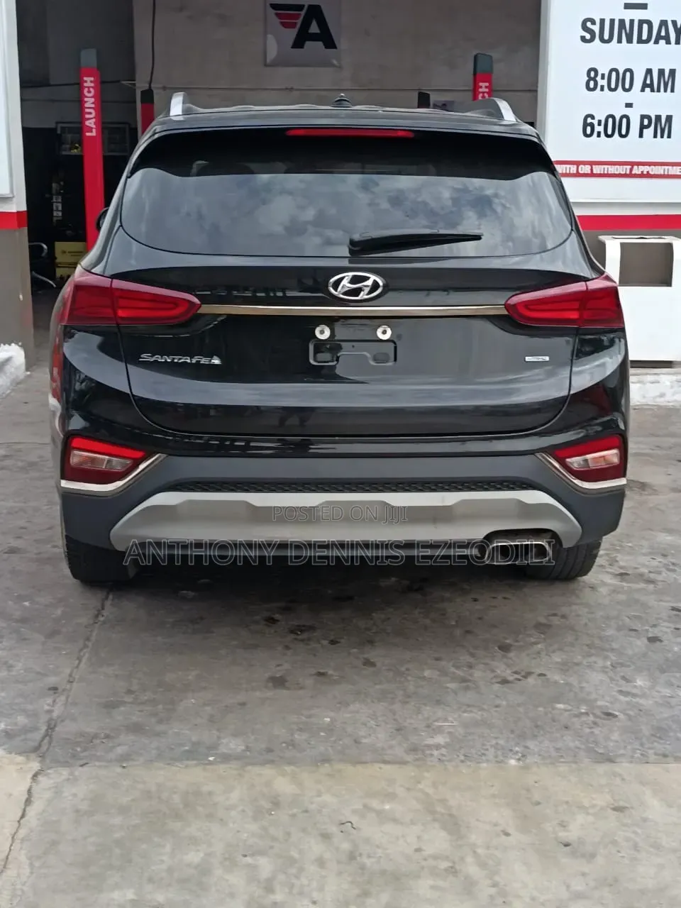 Hyundai Santa Fe SEL Plus 2.4 AWD 2019 Black