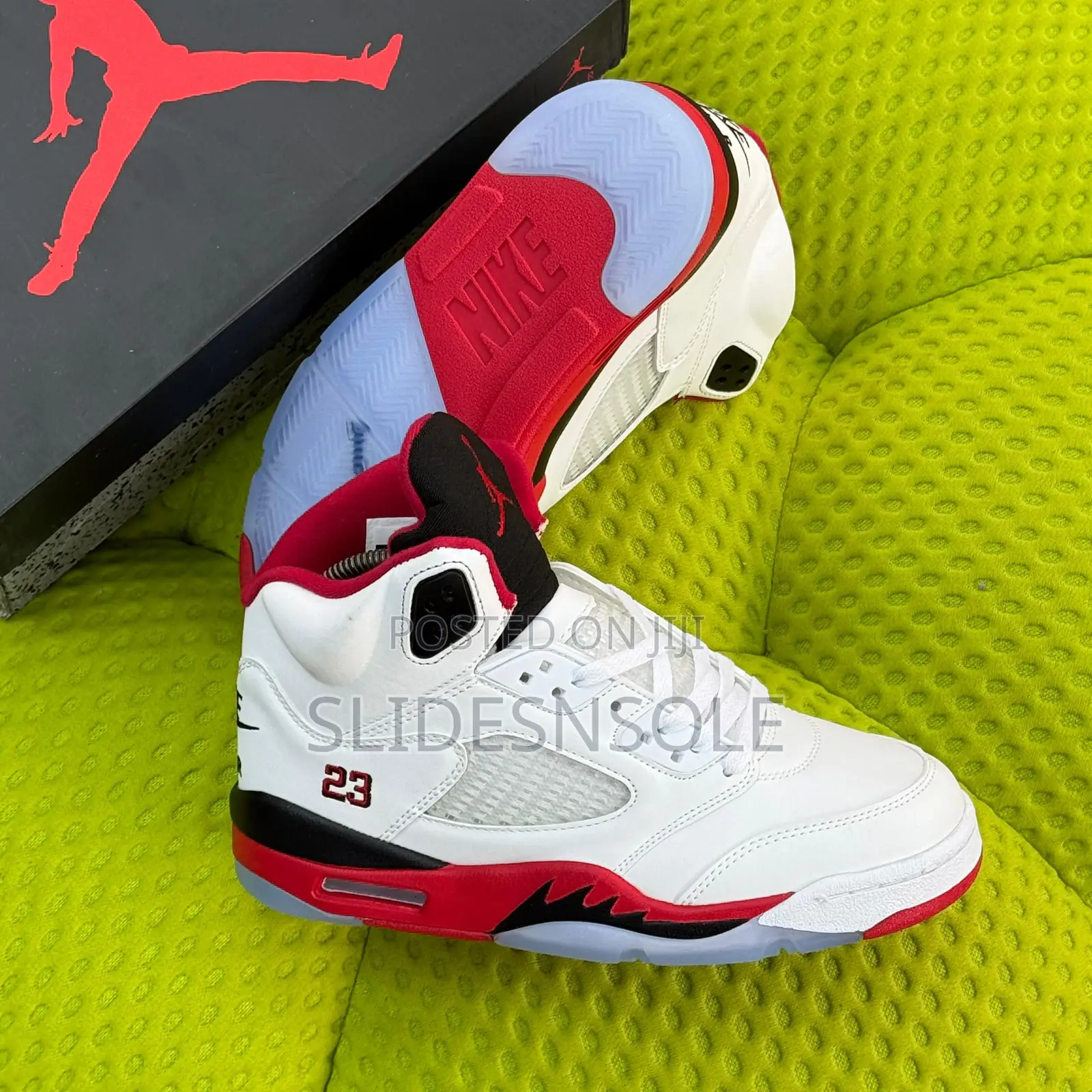 Air Jordan 5 Retro ‘Fire Red’ Sneakers