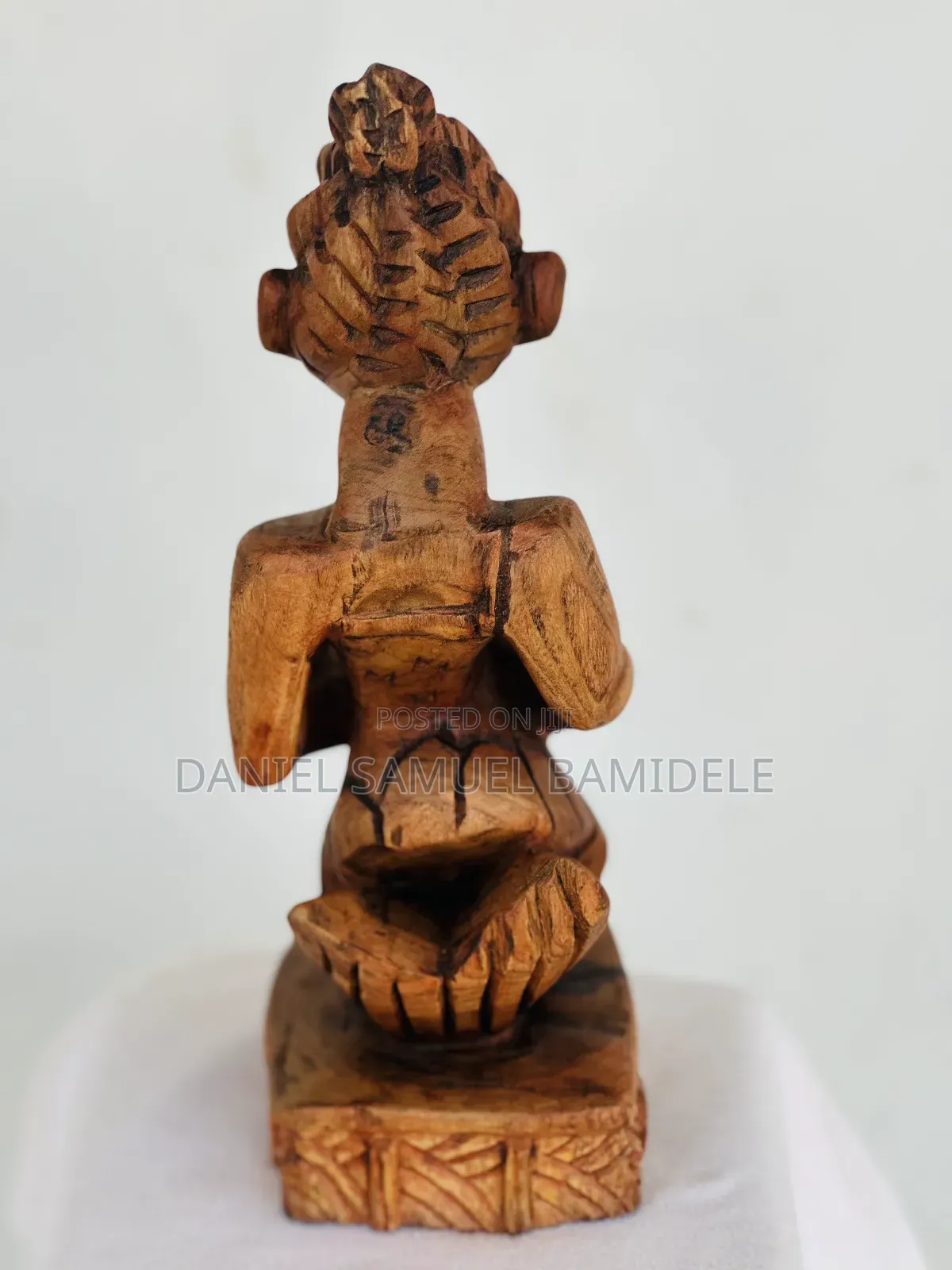 Yoruba Traditional Wood Sculpture "Yemoja"