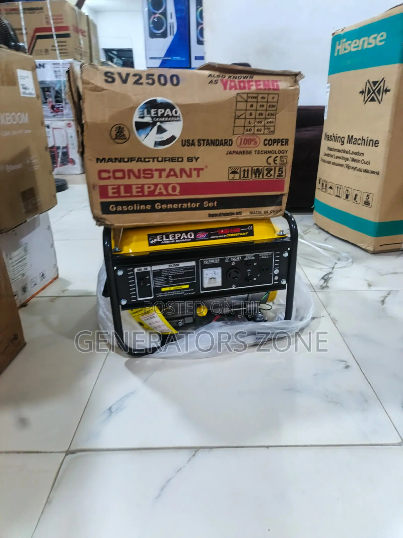 1.5kva Elepaq Sv2500 Manual Power System