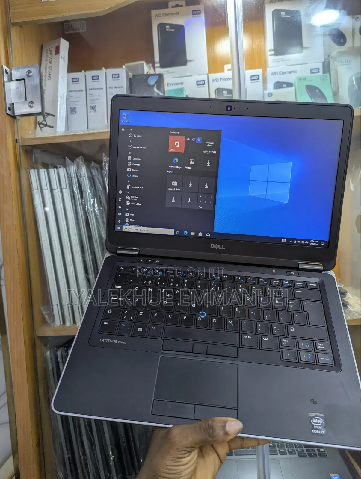 Laptop Dell Latitude 7440 256GB Intel Core i7 SSD 256GB