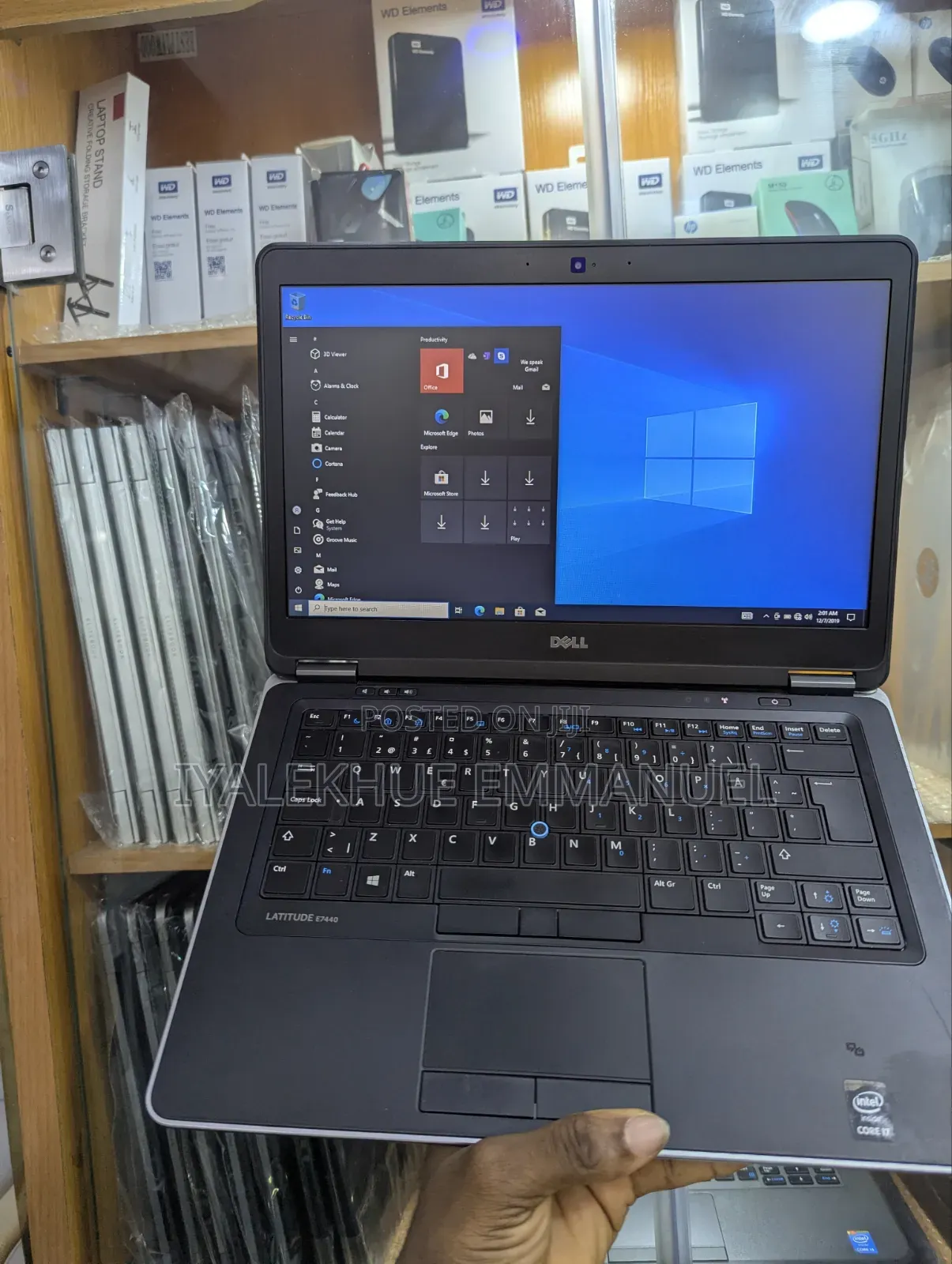 Laptop Dell Latitude 7440 256GB Intel Core i7 SSD 256GB