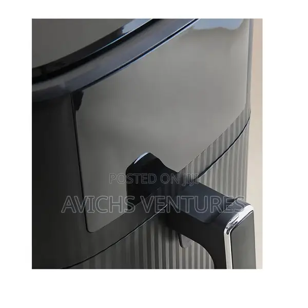 Black Textured 8 Litre Digital Air Fryer