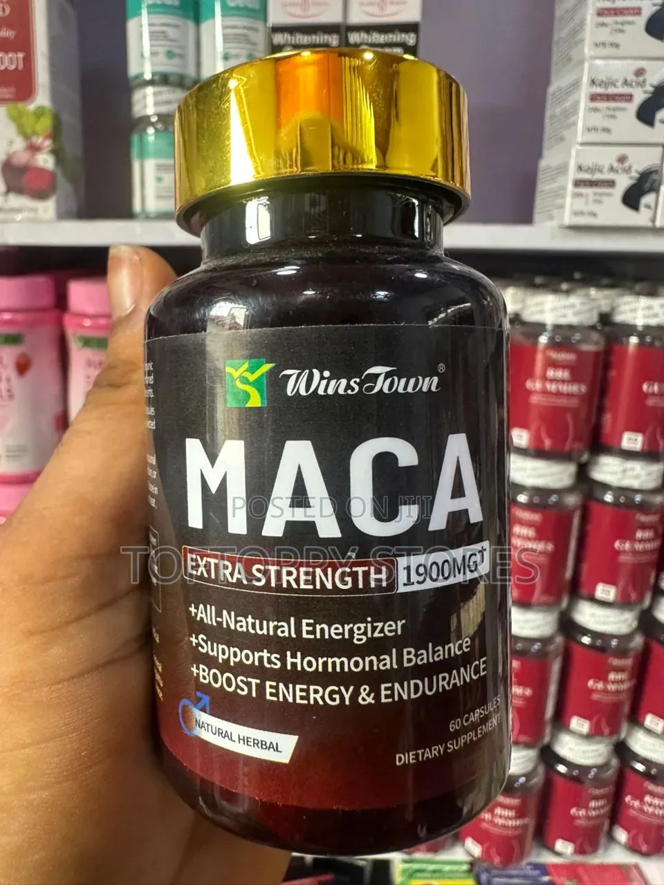 Maca Extra Energy/Strength Herbal Dietary Supplement