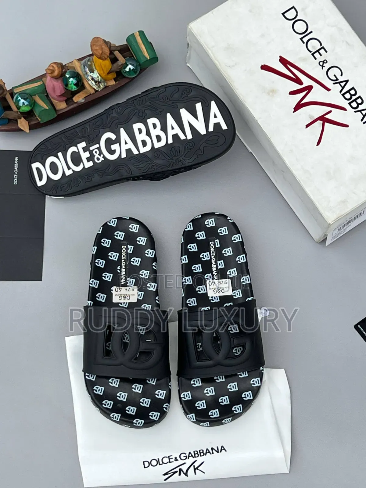 Dolce Gabbana Designer Slides – Luxury Men’S Casual Slippers