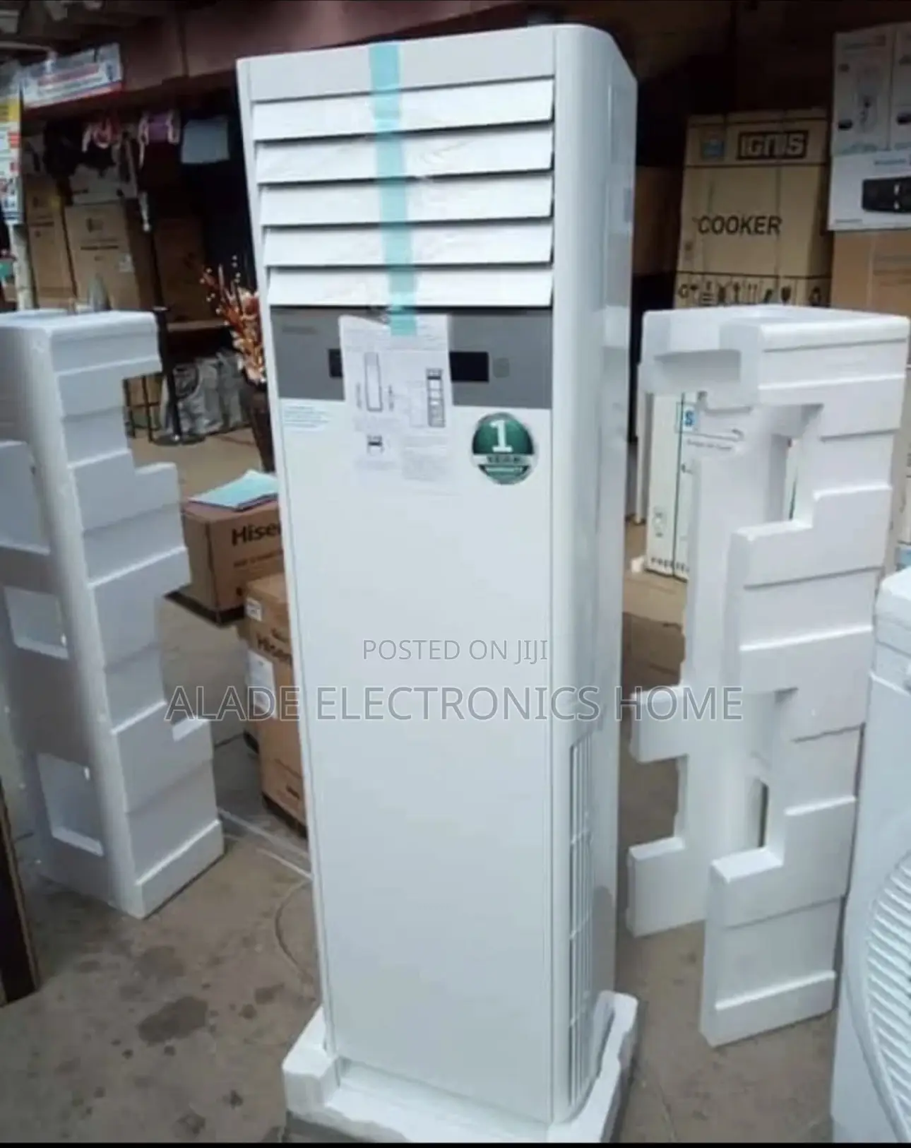 Hisense 2hp” Inverter Floor Standing Ac. 100% Copper Condenser
