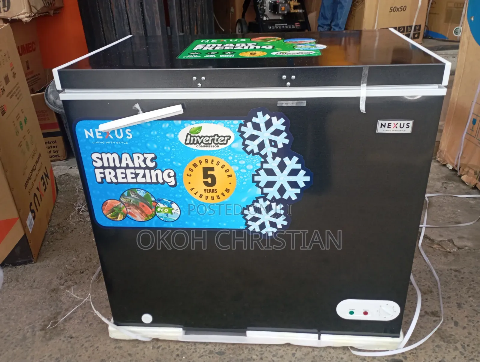 Nexus 200 Litres Nverter Freezer