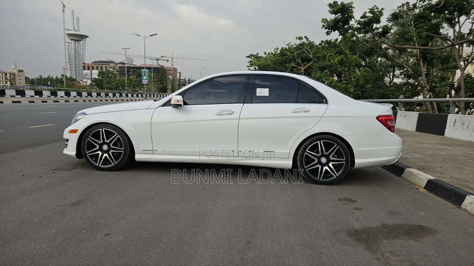 Mercedes-Benz C300 Sport 4Matic Sedan AWD (3.5L 6cyl 7A) 2013 White
