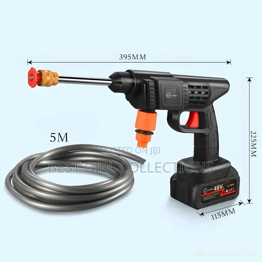Double Battery Pressure Washer With Free Hand Glove