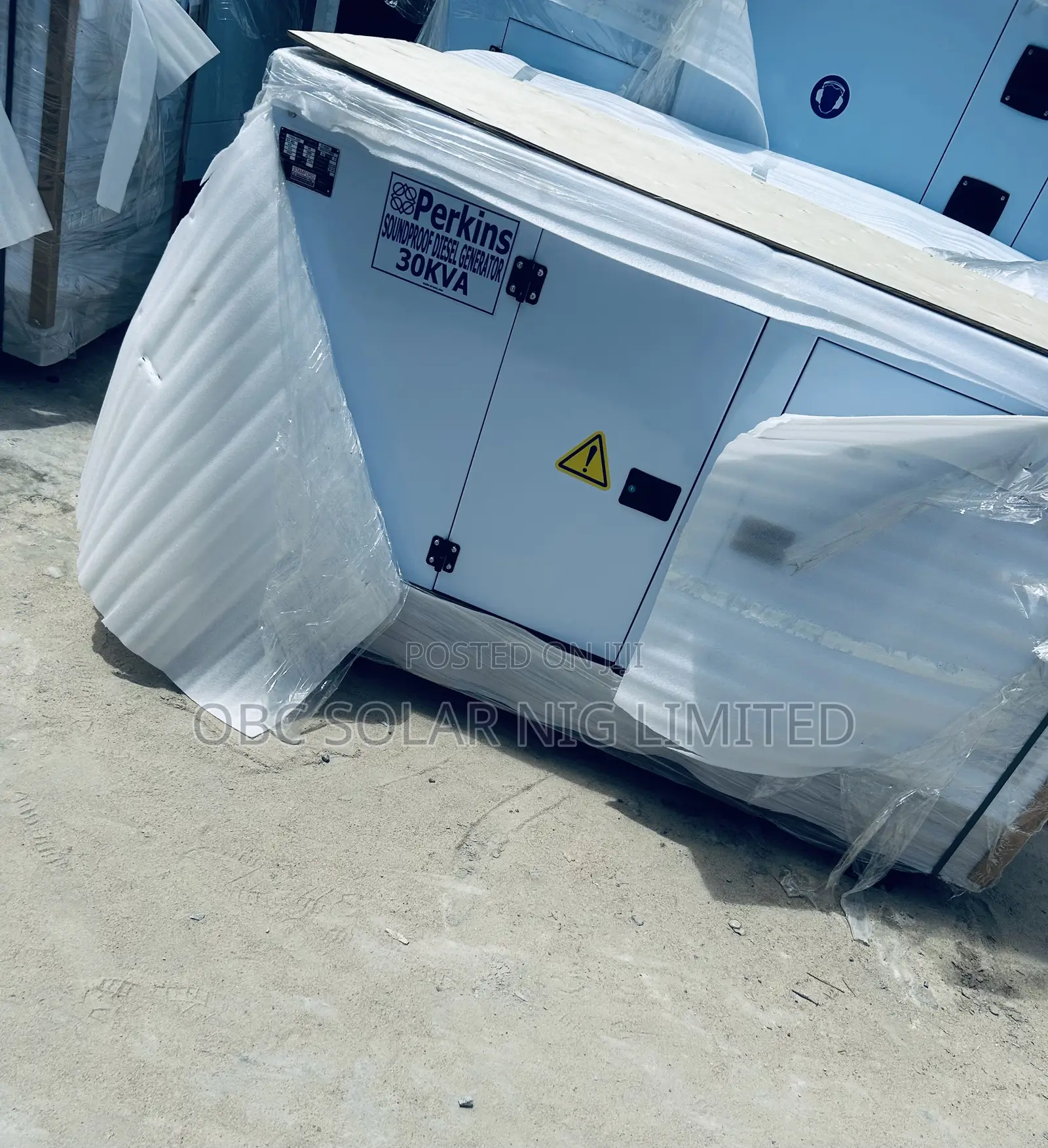 30kva Perkins Soundproof Generator – Uk Standard, 100% Copper Coil