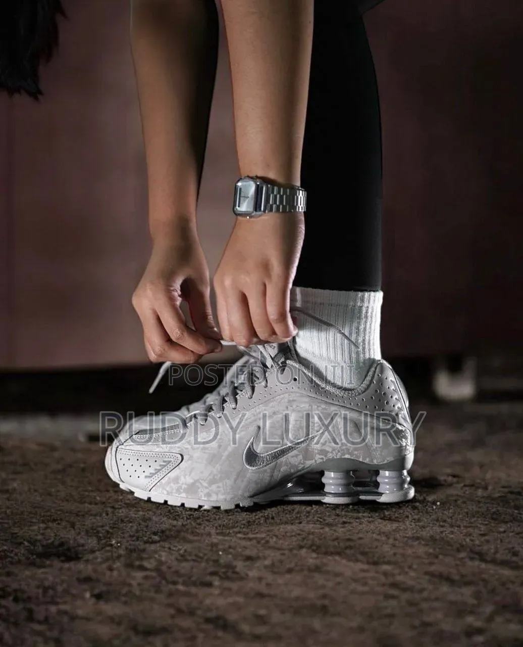 Premium Air Max Floral Design Sneakers
