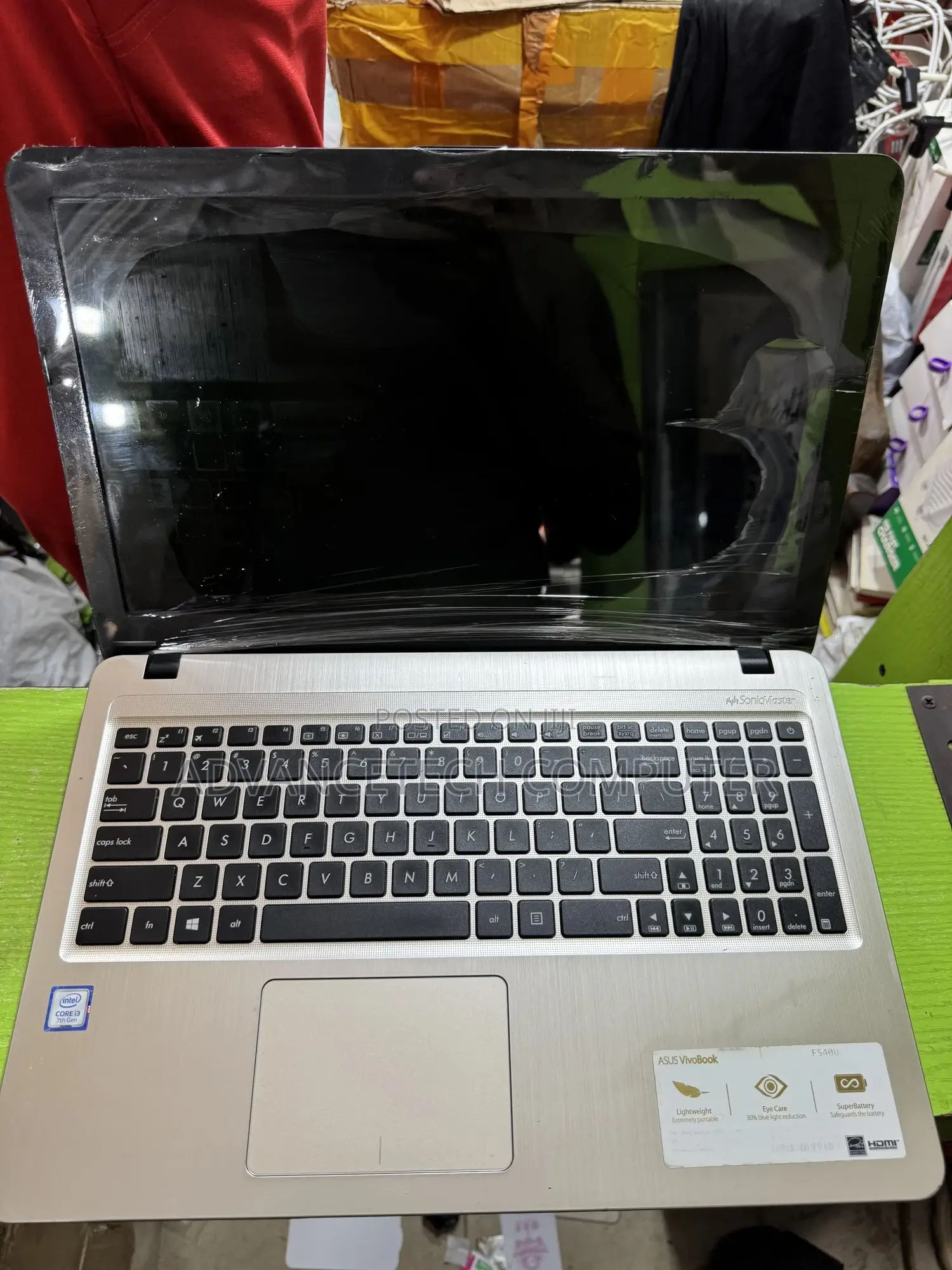 Laptop Asus F542UA 8GB Intel Core i3 SSD 128GB