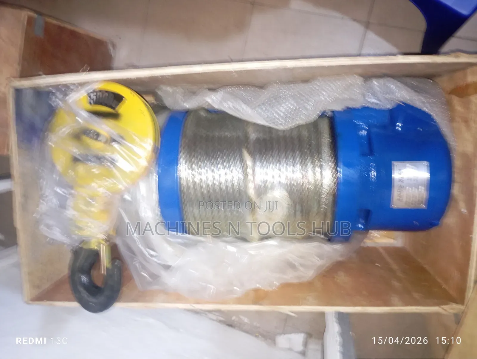 5000kg Electric Winch 100meters Wire Rope