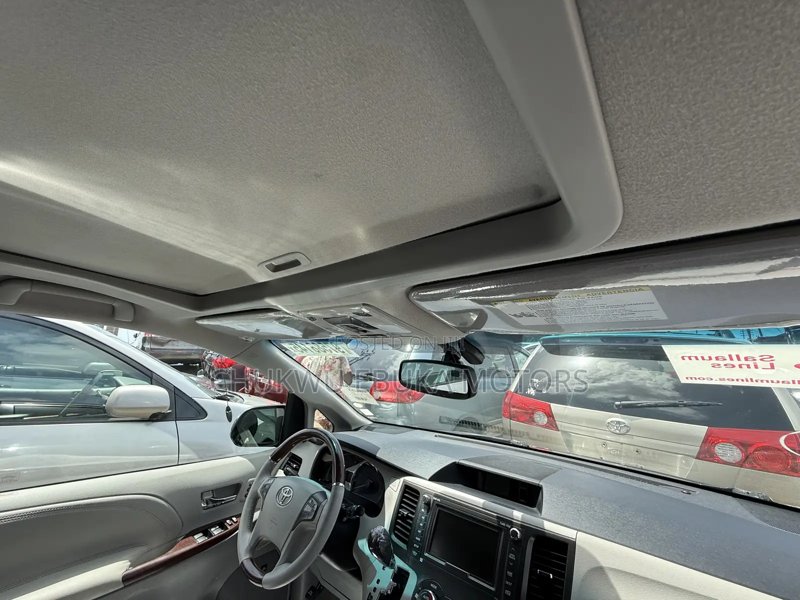 Toyota Sienna Limited 7 Passenger 2012 Gray