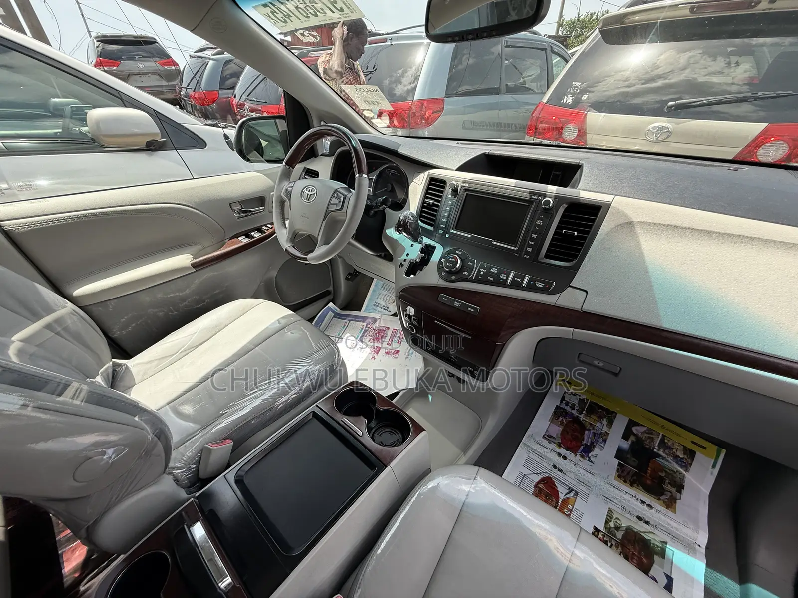 Toyota Sienna Limited 7 Passenger 2012 Gray