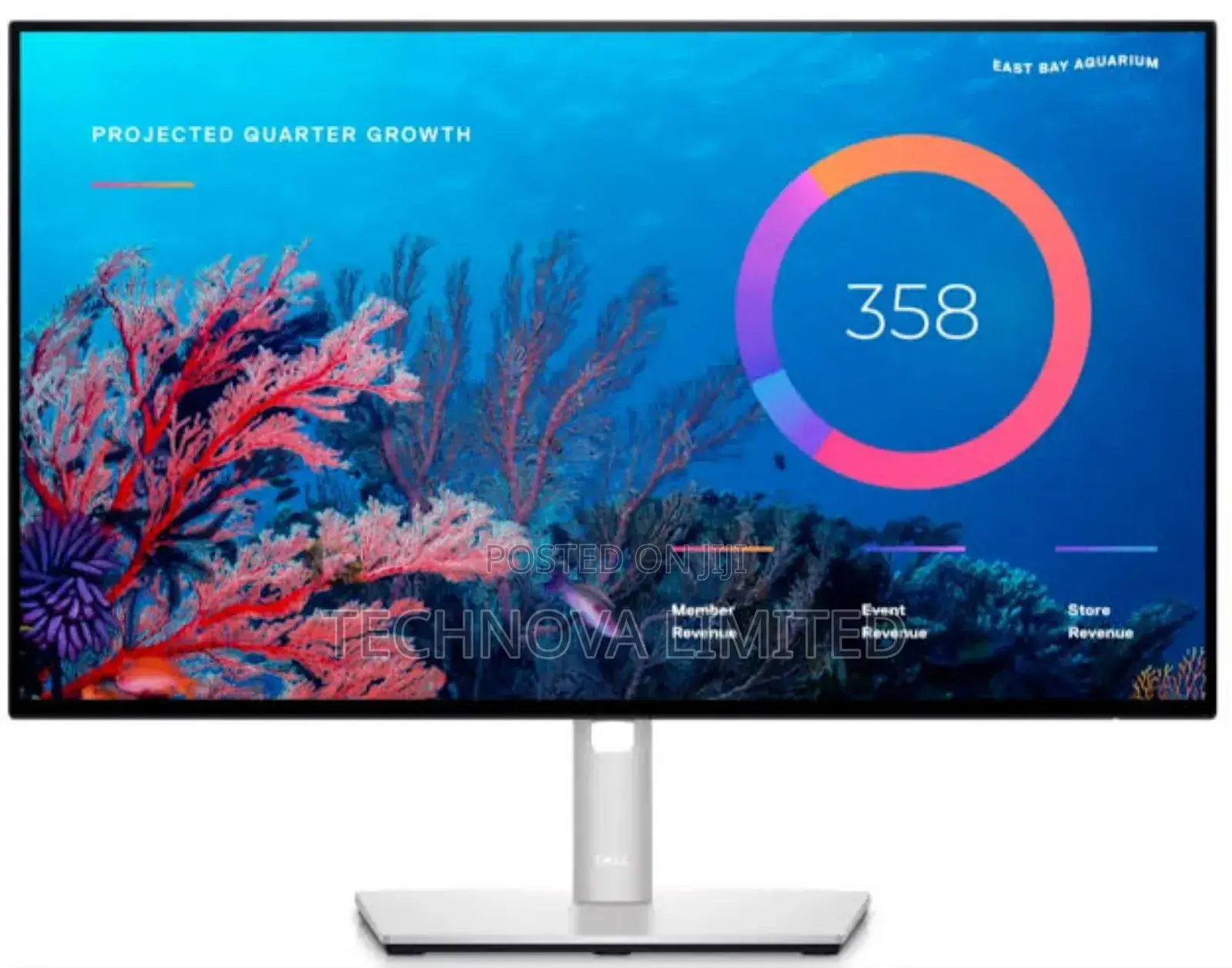 Dell Ultrasharp 23.8 Inch Adjustable Monitor FHD Infinity Edge -U2422h