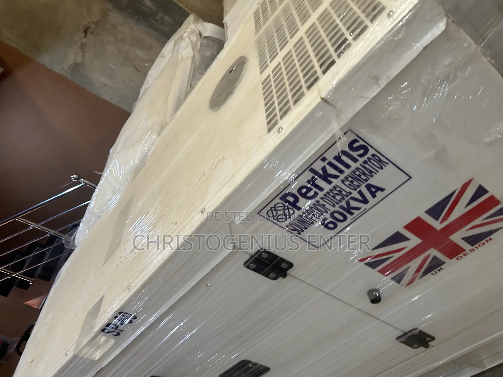 Super Clean New Noiseless 60kva Perkins Generator
