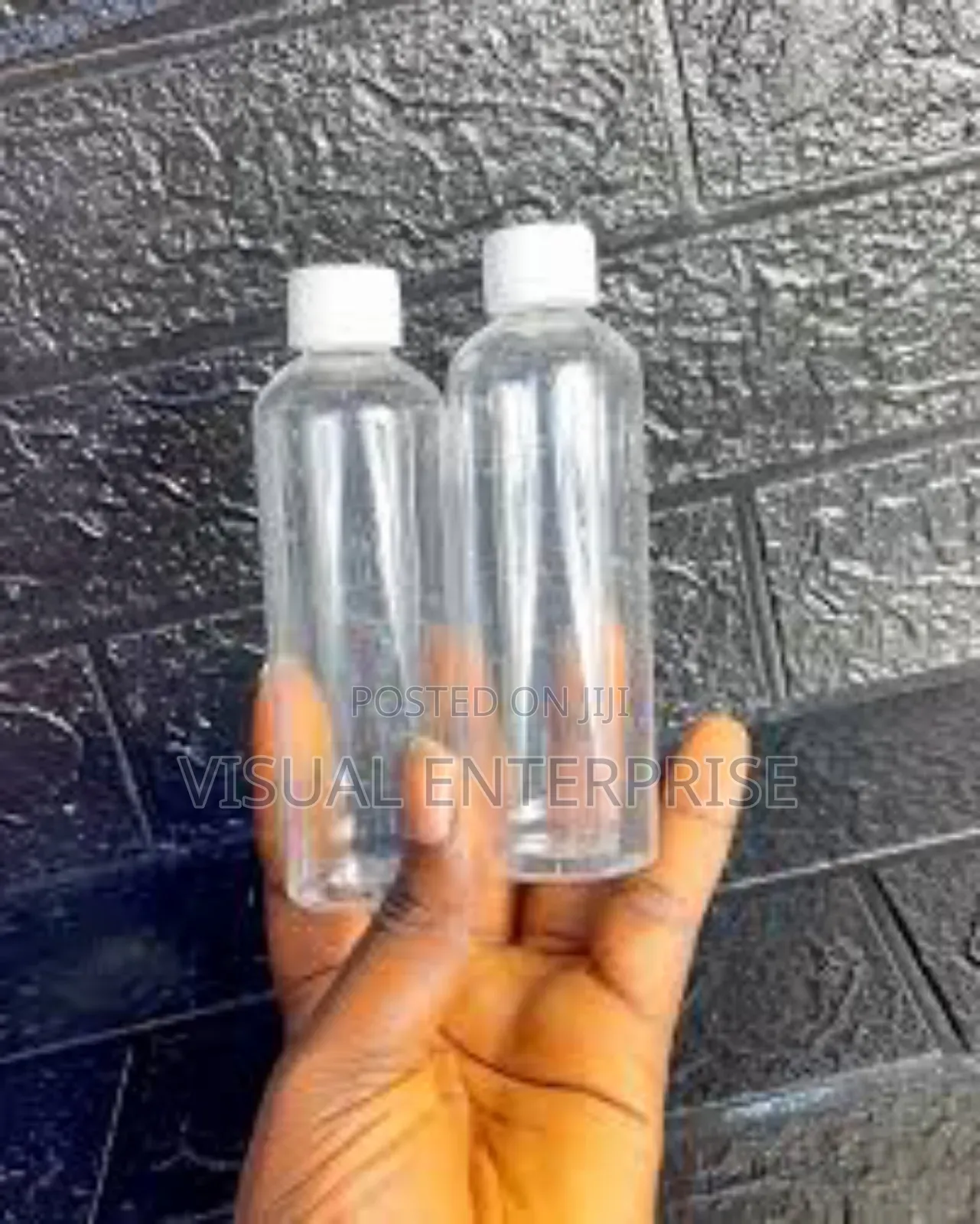 25cl Jasmine and Beverly Plain Plastic Bottles. 100pcs.