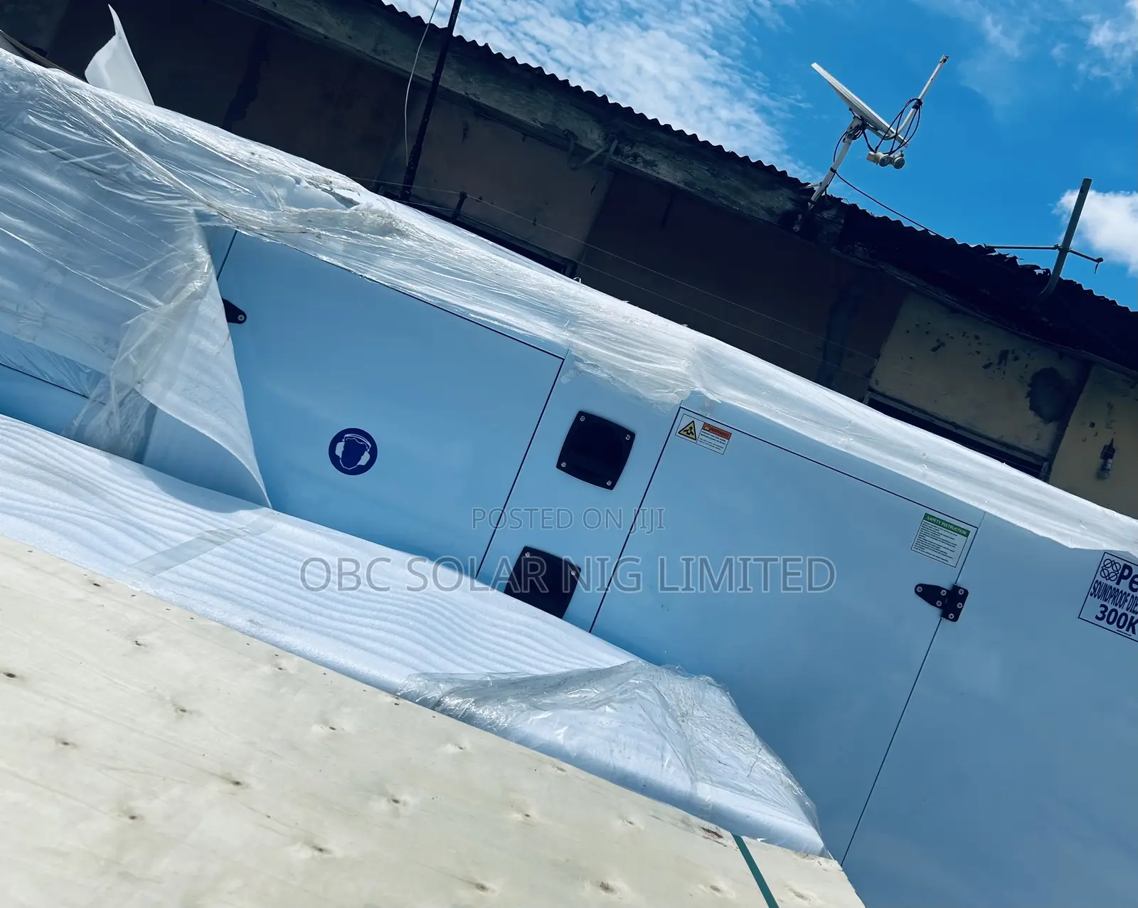 Perkins Soundproof 300kva Power – Run Factory, Hotel More