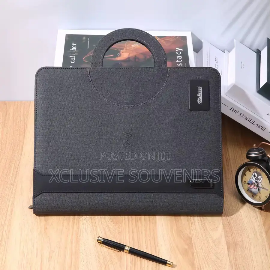 Multifunctional A4 Usb Wireless Fast Charging Business Folder