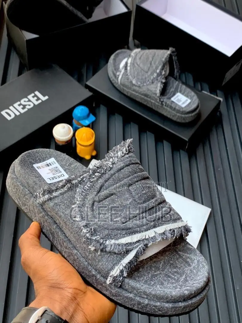 Diesel Distressed Slides