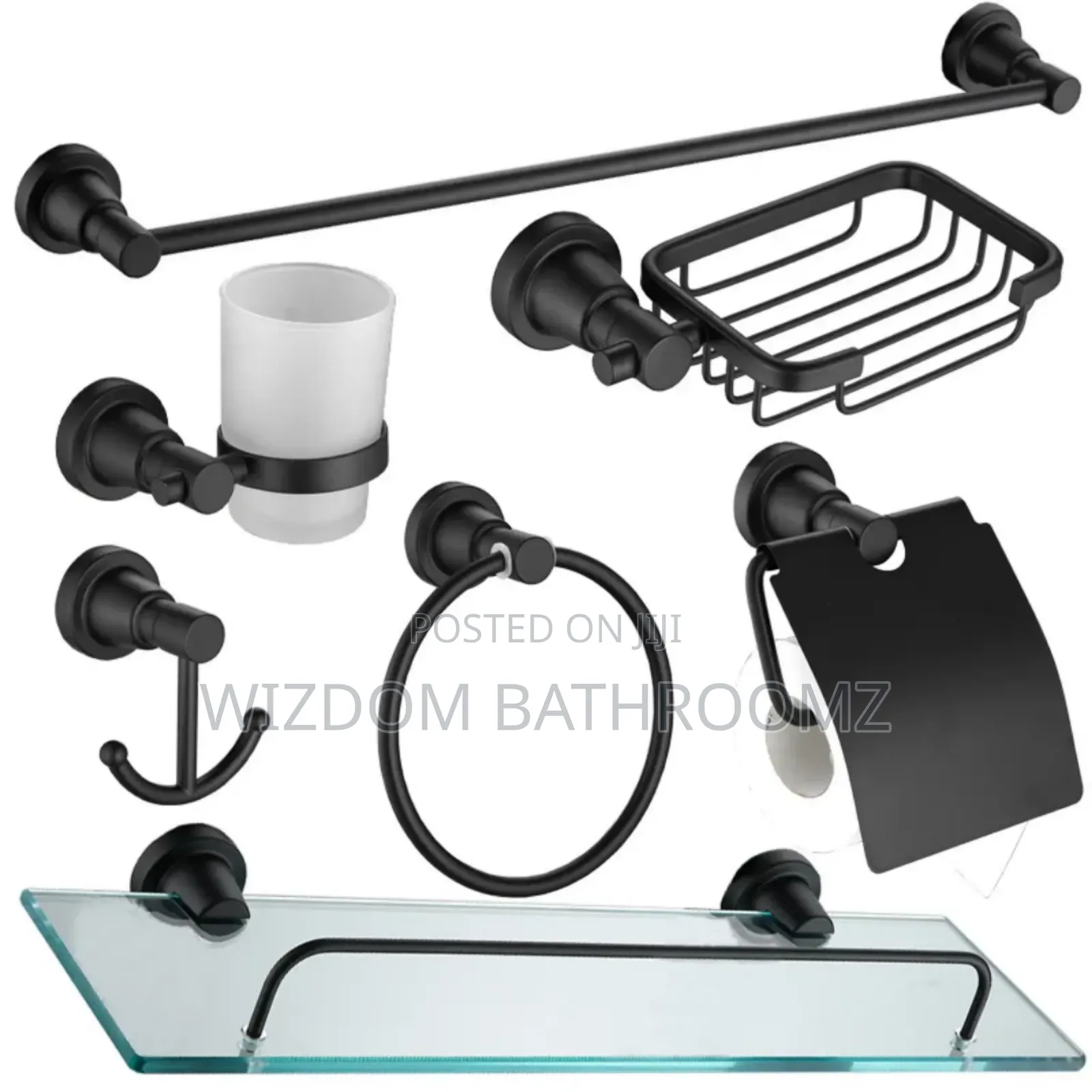 Black Bathroom Accessories