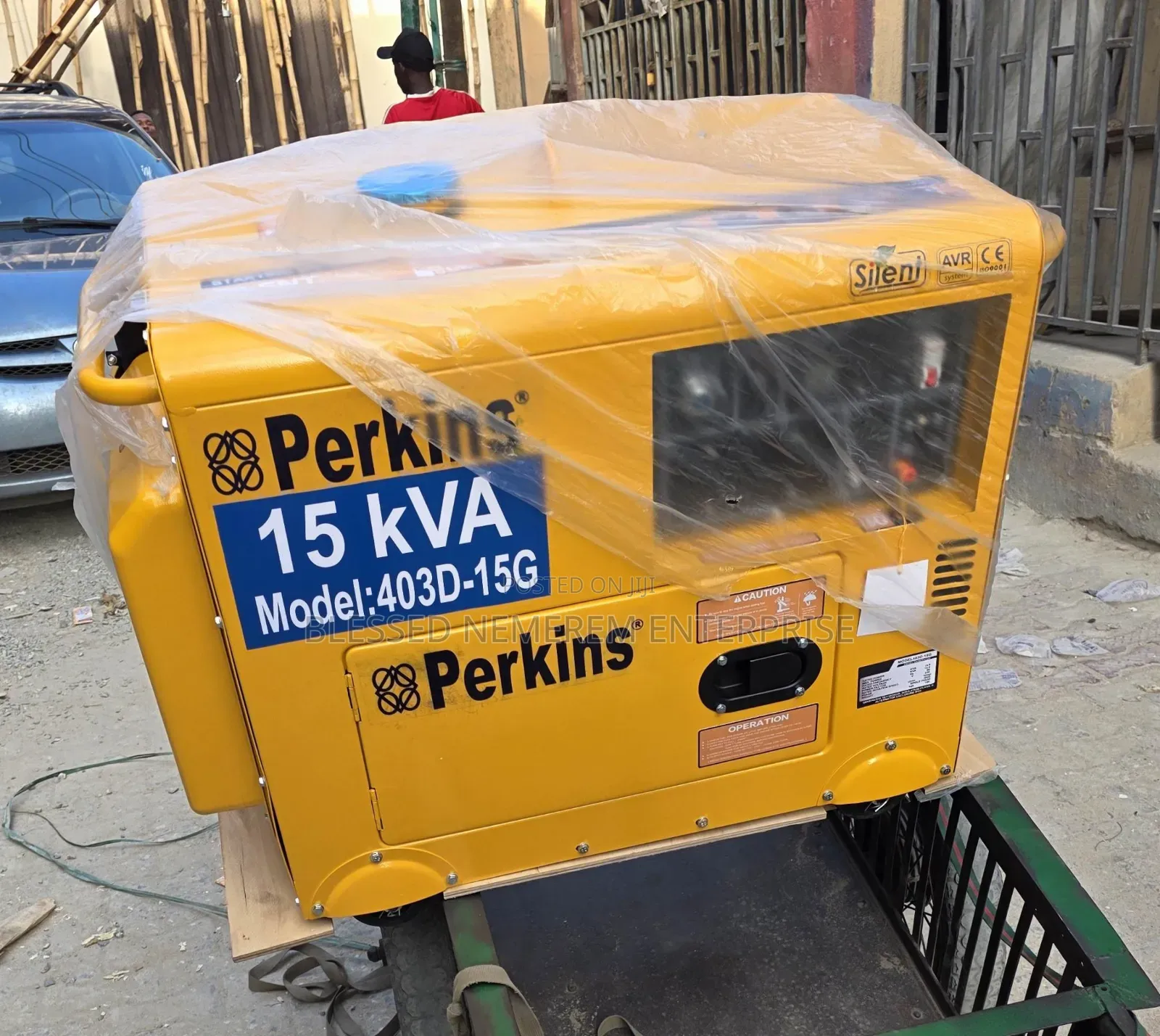 12.5kva Brand New Perkins Diesel Soundproof Gen 1years Wty 100%Copper